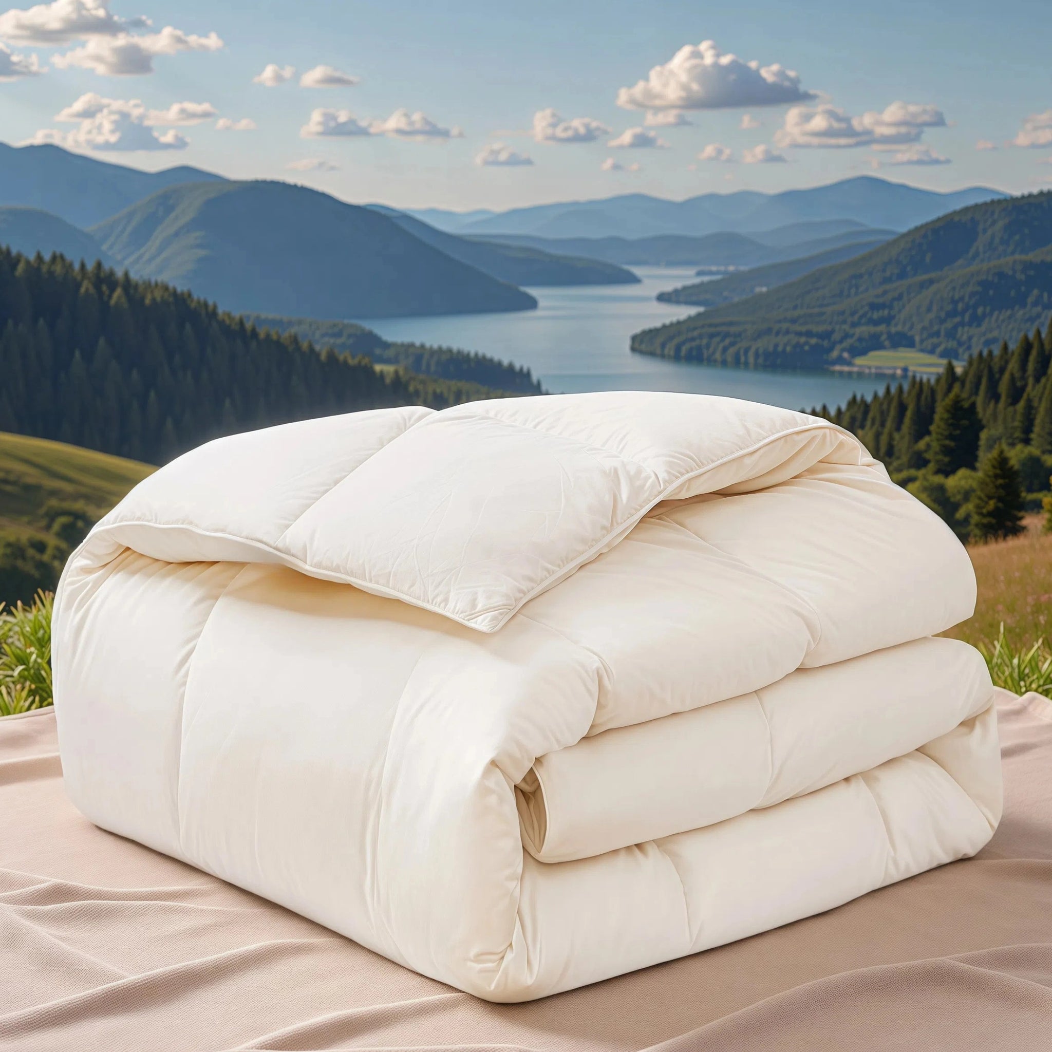 Organic Cotton Goose Down Comforter