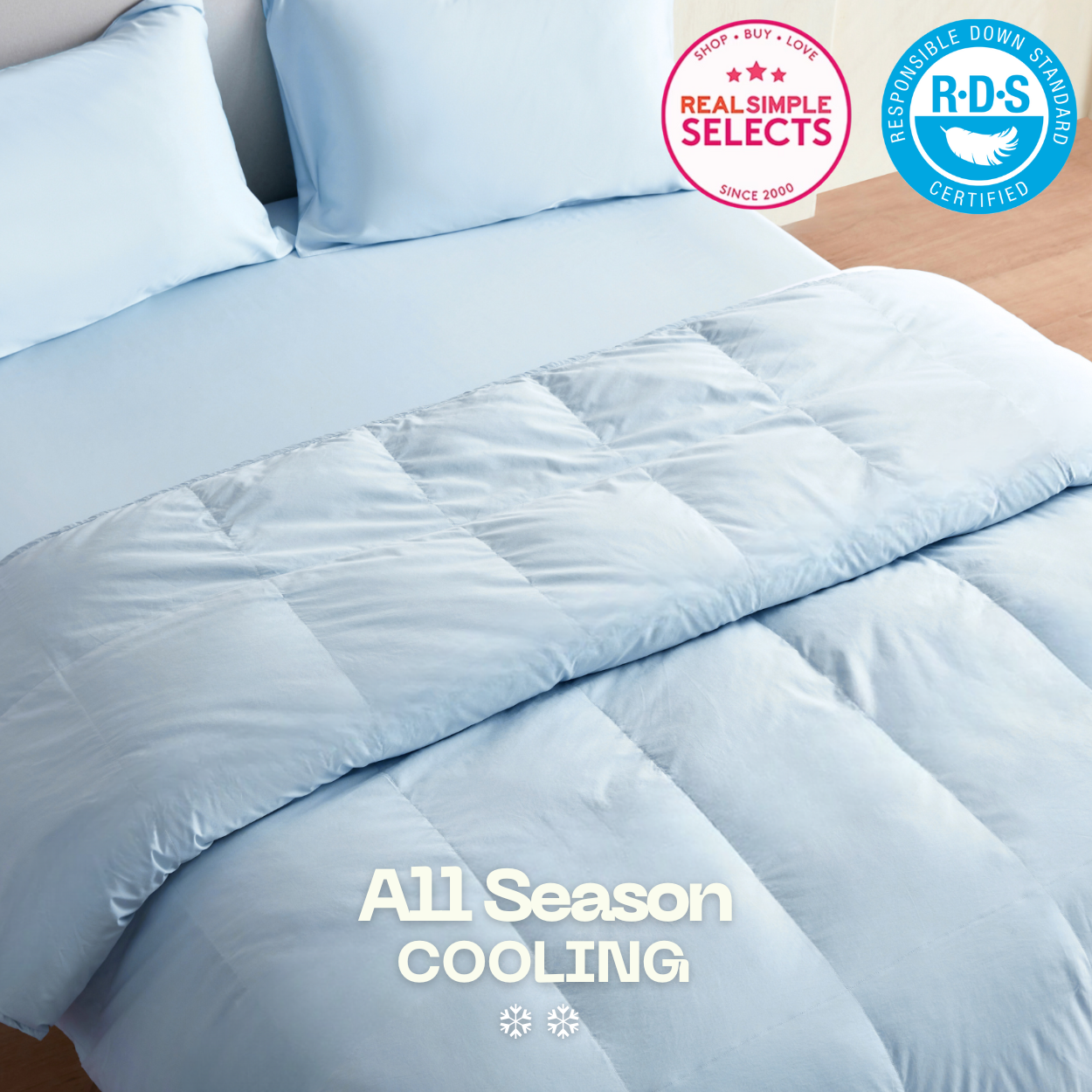 Luxecool™ Ultra-Lightweight Cooling Down Blanket