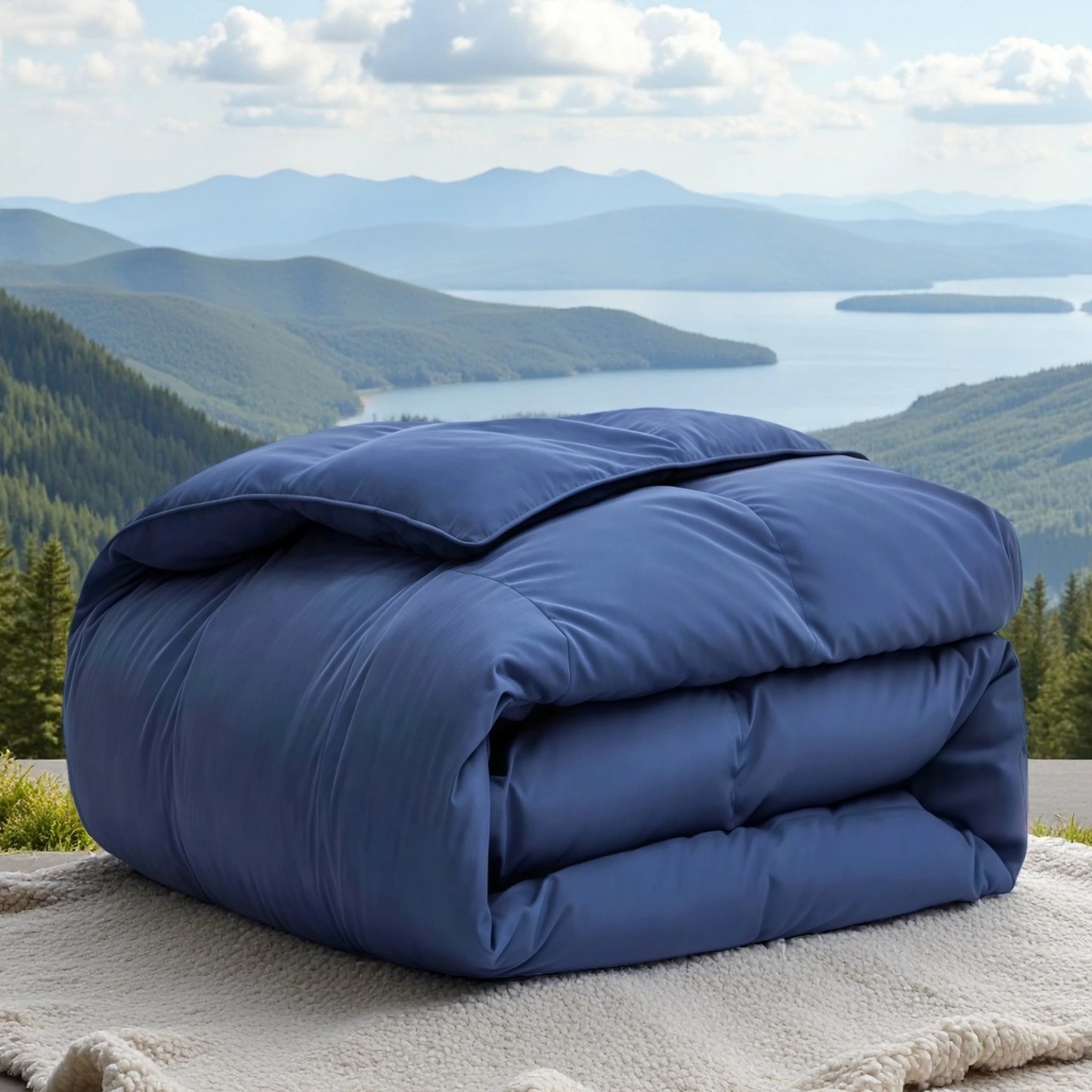Organic Cotton Goose Down Comforter