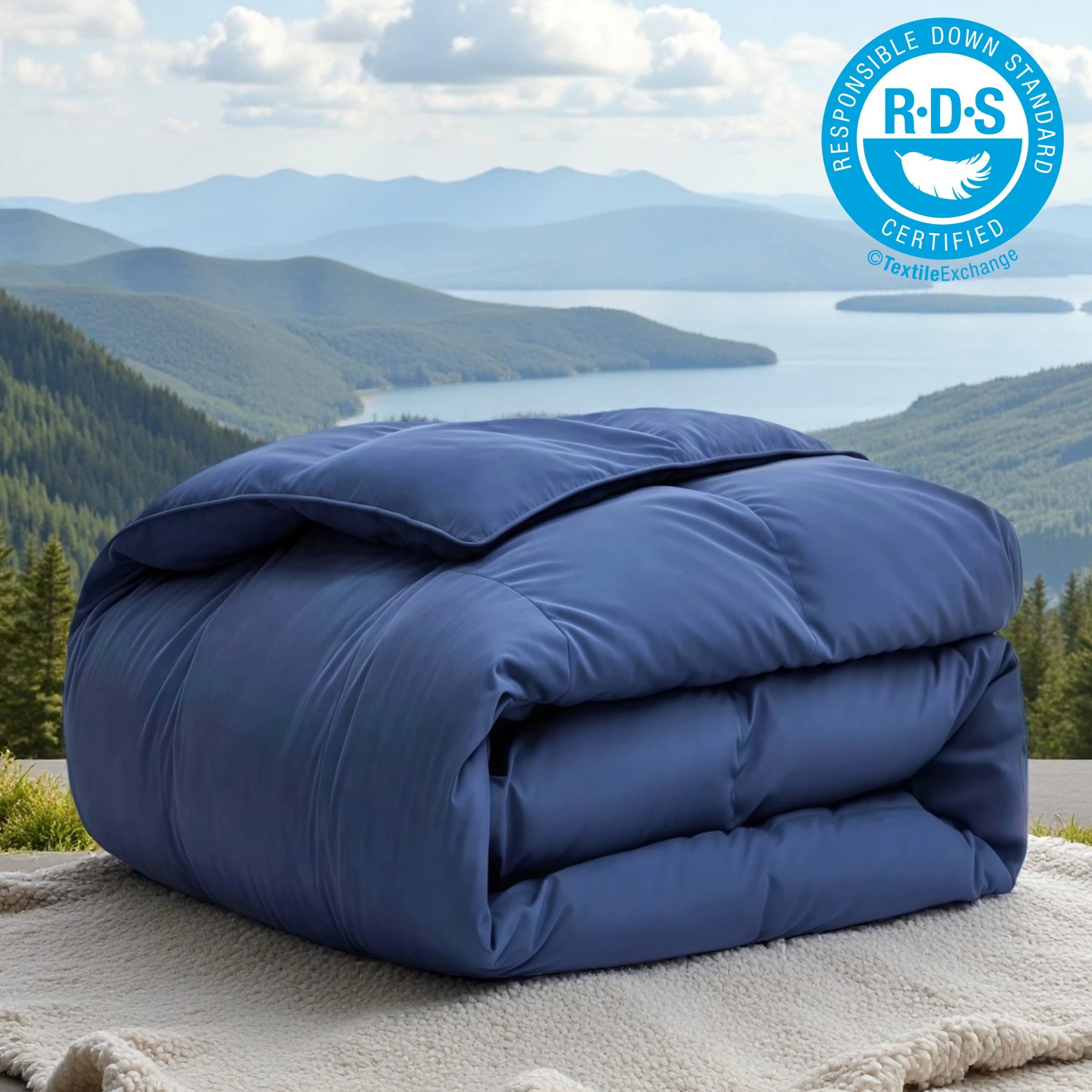 Organic Cotton Goose Down Comforter