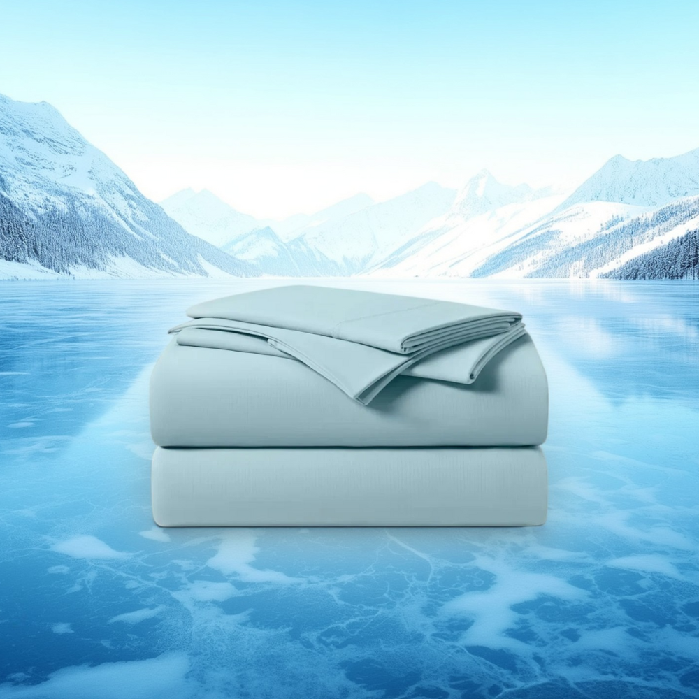 Luxecool™ Bamboo Fitted Sheet + Pillowcases