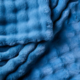 Blue Cosmic Wave throw product photograph