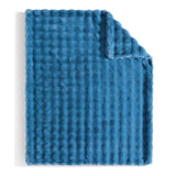 Blue Cosmic Wave throw product photograph