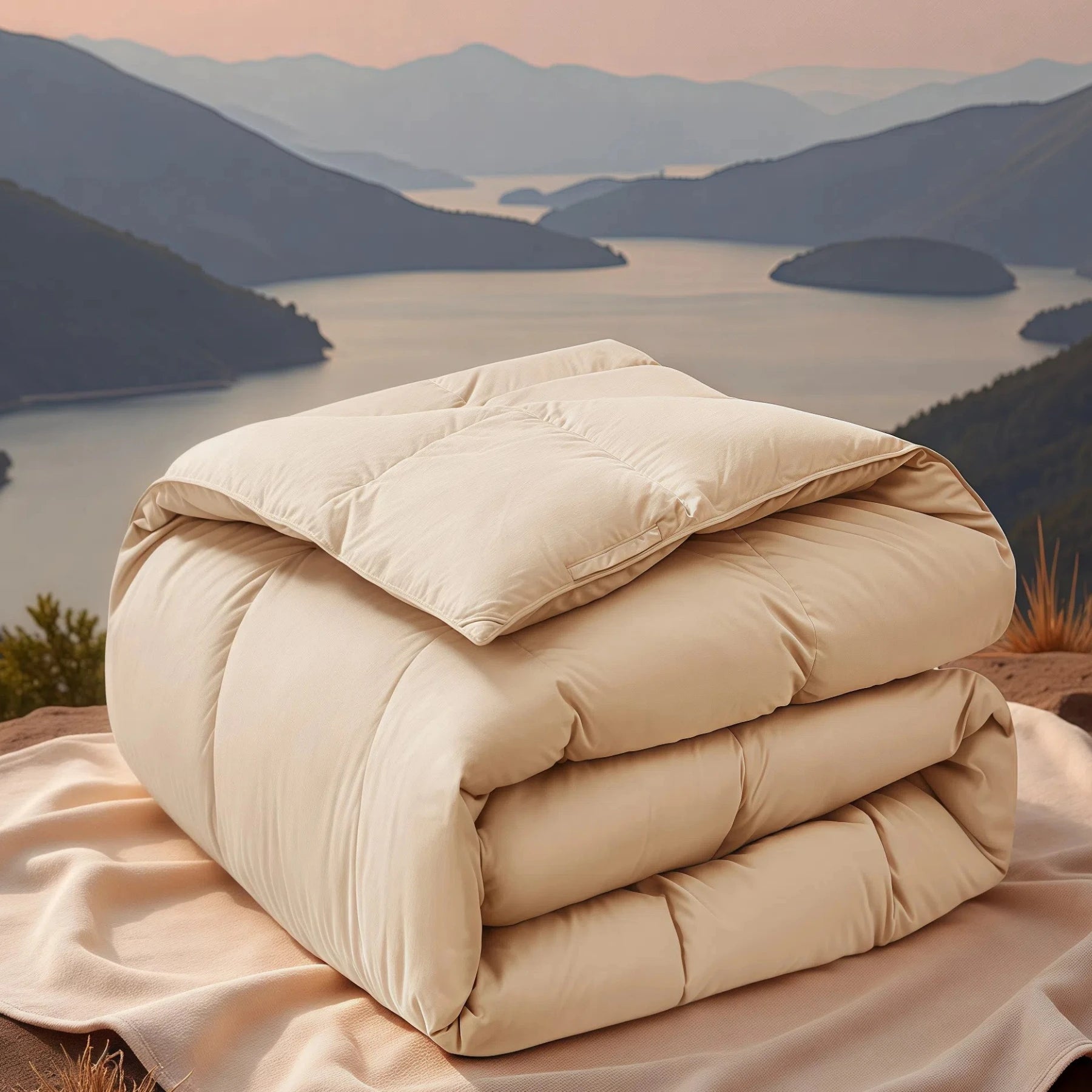 Organic Cotton Goose Down Comforter