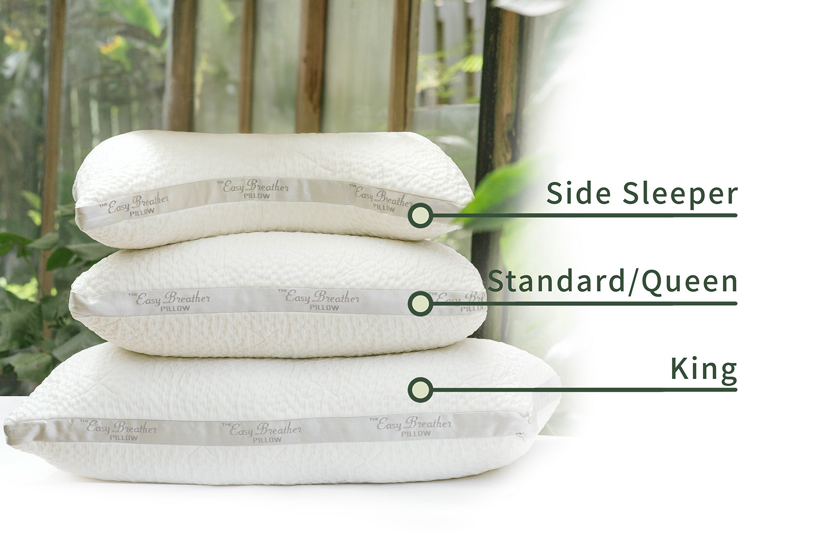 Easy Breather Memory Foam Pillow
