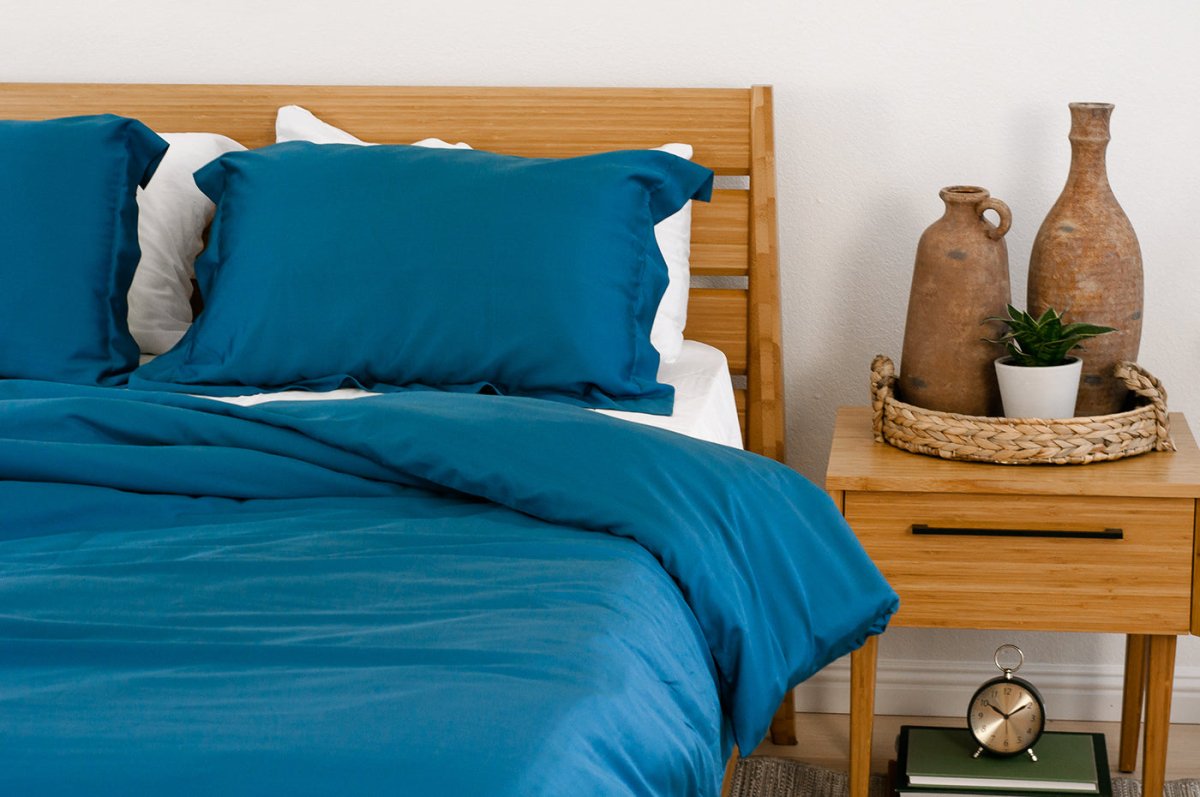 Bamboo Duvet Cover Set + Shams - Warmy & Tummy