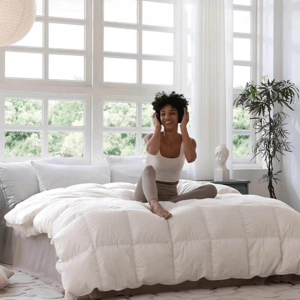 Cozy365™ Premium Down Comforter - Warmy & Tummy