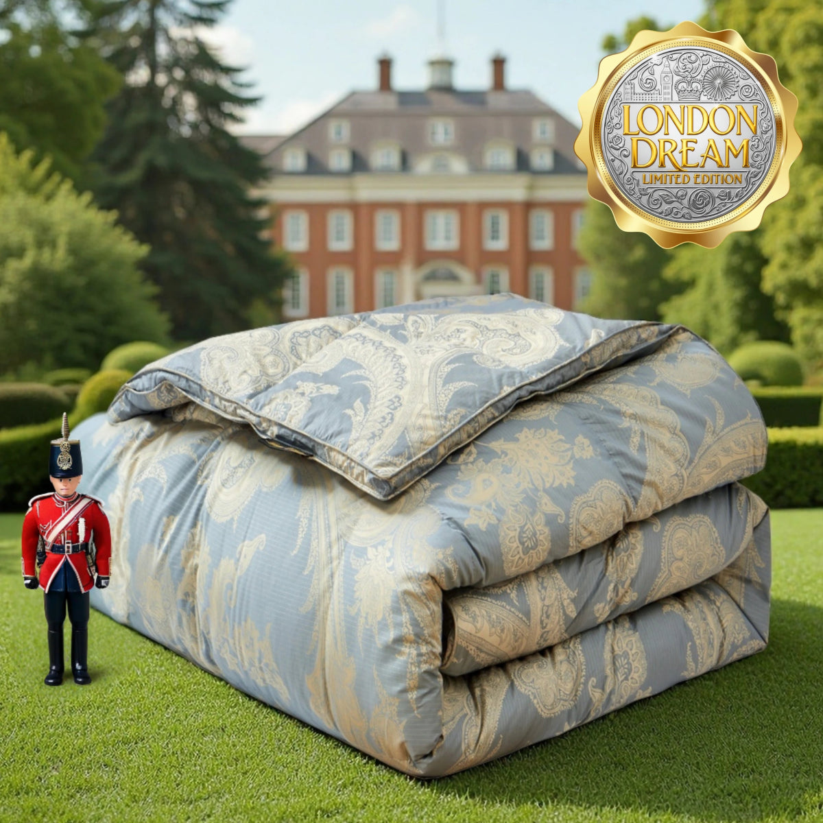 Deluxe Silk Goose Down Comforter - Warmy & Tummy