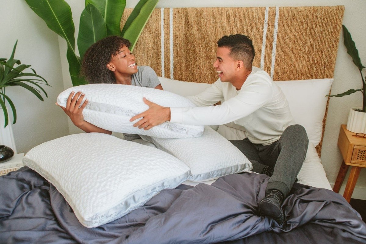 Easy Breather Memory Foam Pillow - Warmy & Tummy
