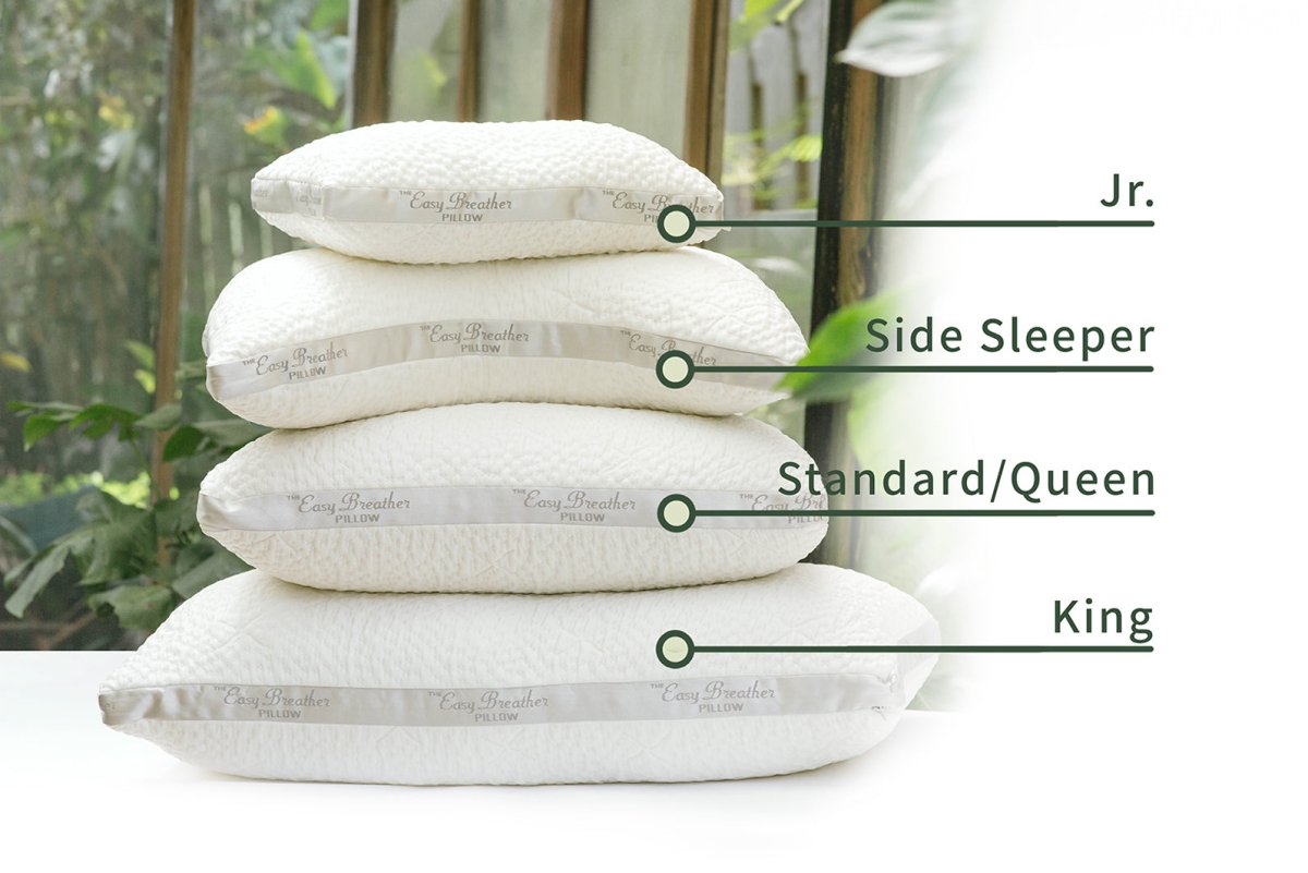 Easy Breather Memory Foam Pillow - Warmy & Tummy