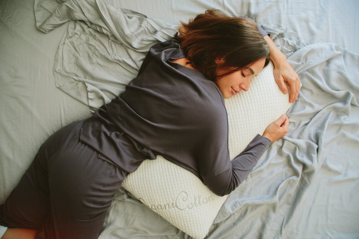 Easy Breather Natural Latex Pillow - Warmy &amp; Tummy