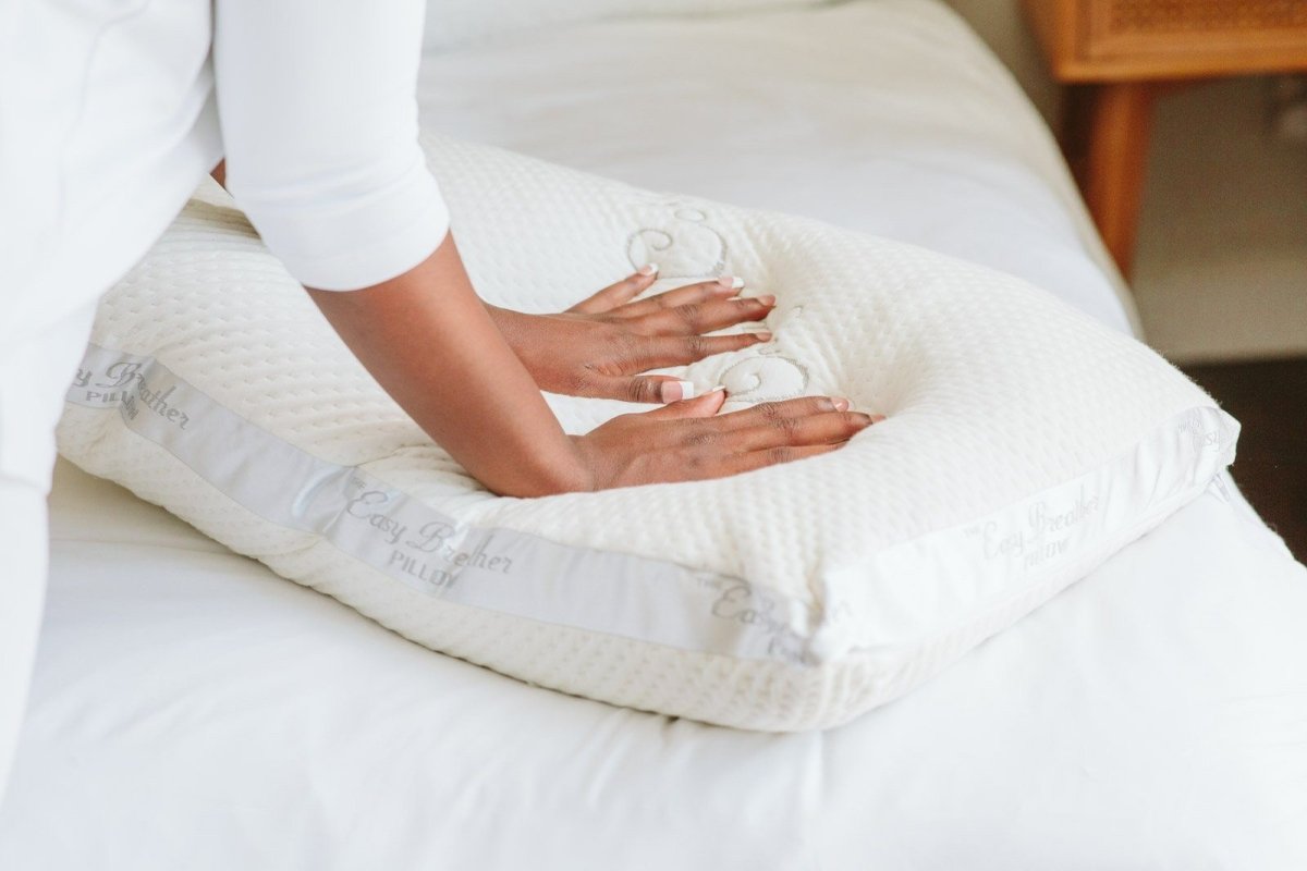 Easy Breather Natural Latex Pillow - Warmy &amp; Tummy