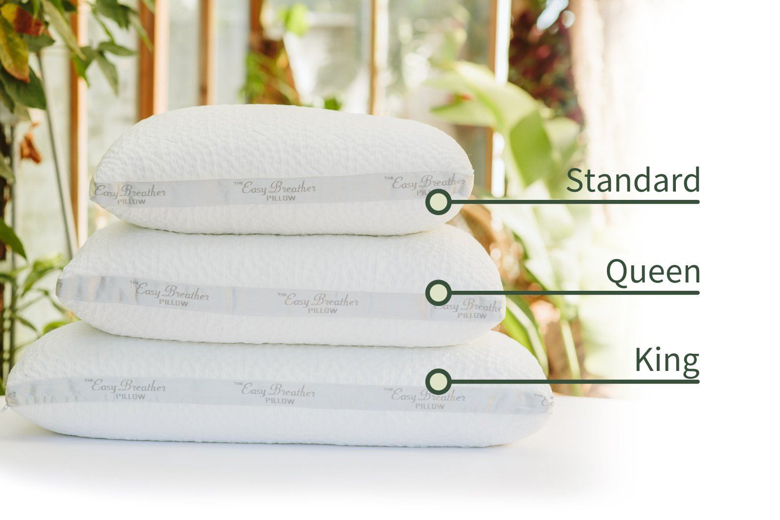 Easy Breather Memory Foam Pillow