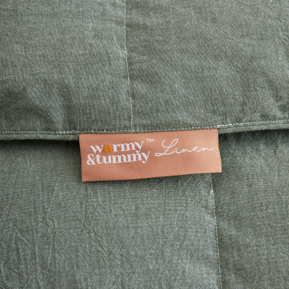 European Linen Goose Down Filled Comforter - Warmy & Tummy