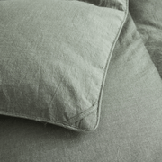 European Linen Goose Down Filled Comforter - Warmy & Tummy