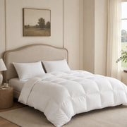 European Linen Goose Down Filled Comforter - Warmy & Tummy