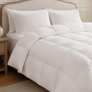 European Linen Goose Down Filled Comforter - Warmy & Tummy