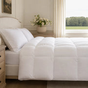 European Linen Goose Down Filled Comforter - Warmy & Tummy