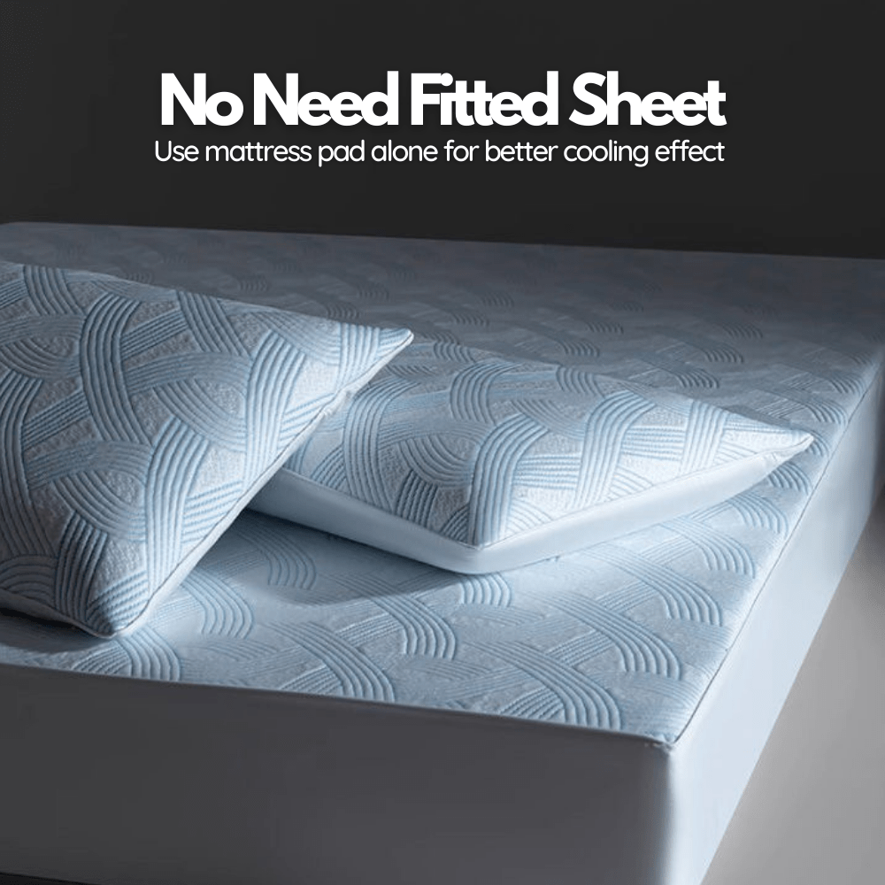 ICE 3D MAX Cooling Mattress Pad + Pillow Cases - Warmy &amp; Tummy