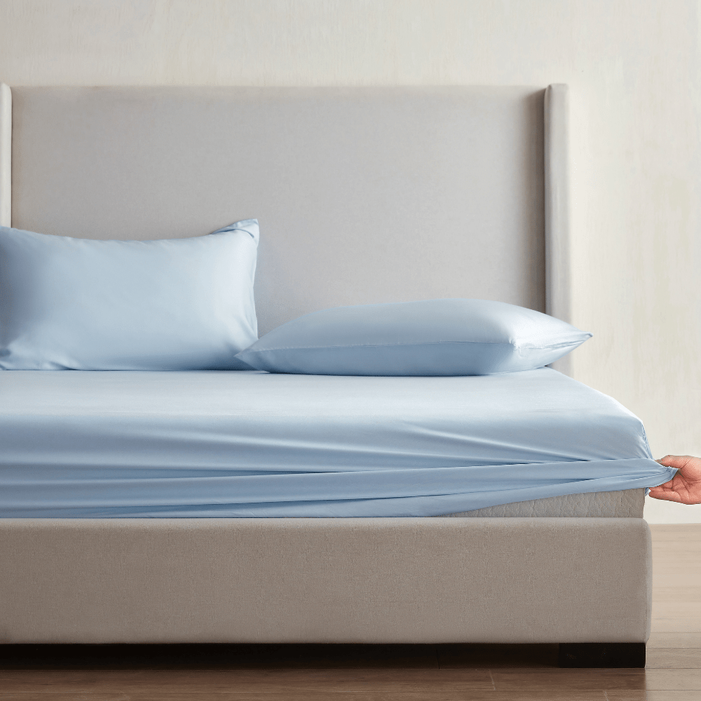 Luxecool™ Bamboo Fitted Sheet + Pillowcases - Warmy & Tummy