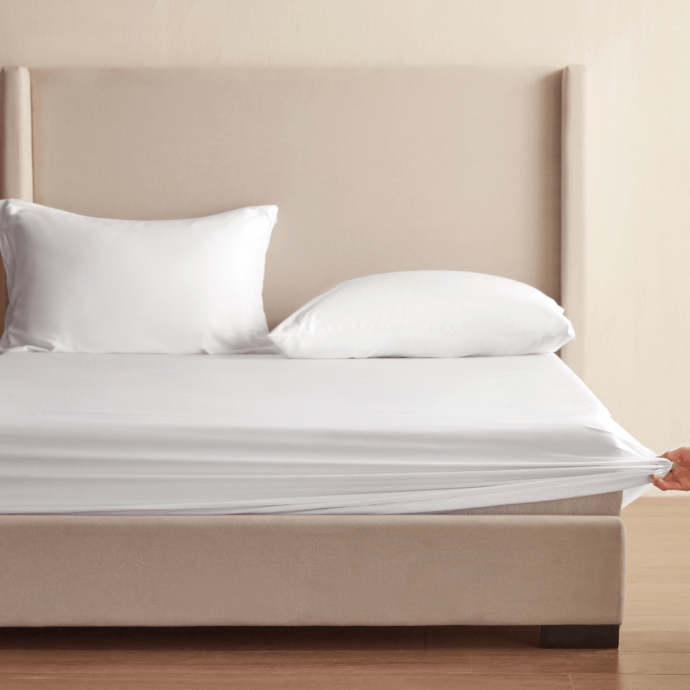 Luxecool™ Bamboo Fitted Sheet + Pillowcases - Warmy & Tummy