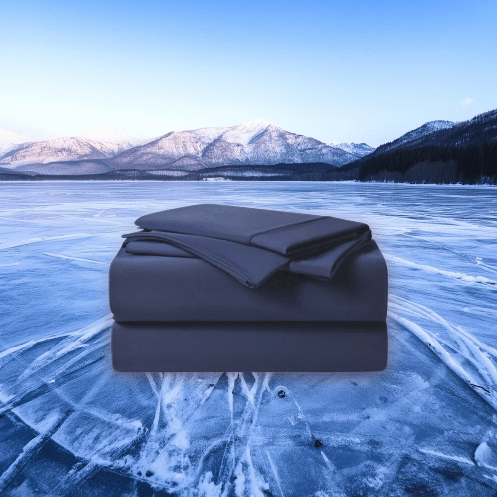 Luxecool™ Bamboo Fitted Sheet + Pillowcases - Warmy & Tummy