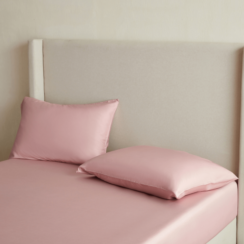 Luxecool™ Bamboo Fitted Sheet + Pillowcases - Warmy & Tummy