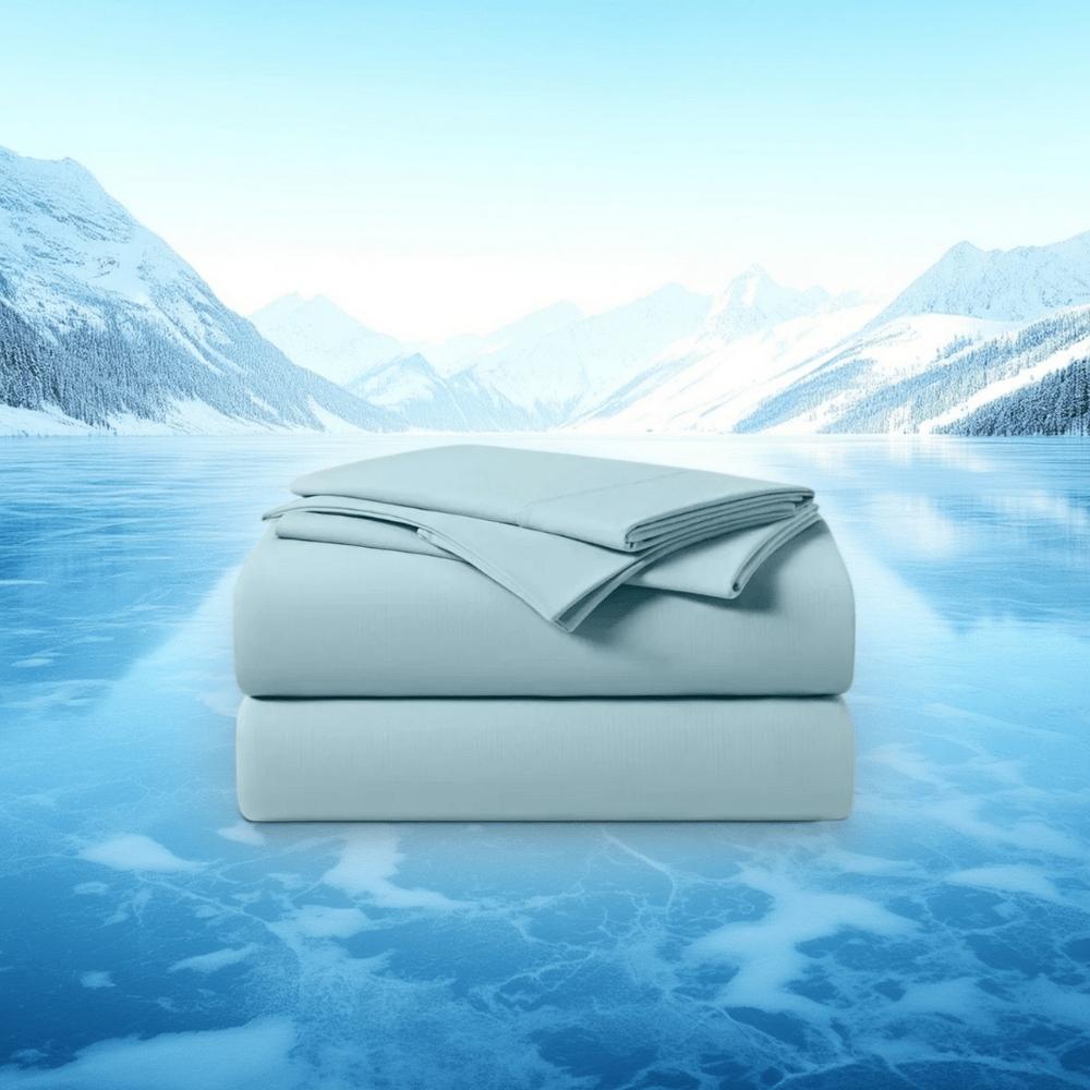 Luxecool™ Bamboo Fitted Sheet + Pillowcases - Warmy & Tummy