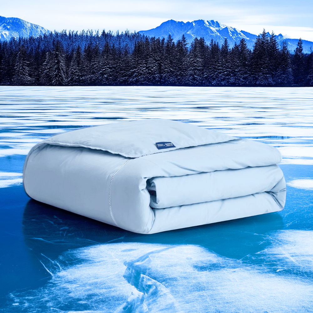Luxecool™ Cooling Down Comforter + Breathe - Zone™ Tech - Warmy & Tummy
