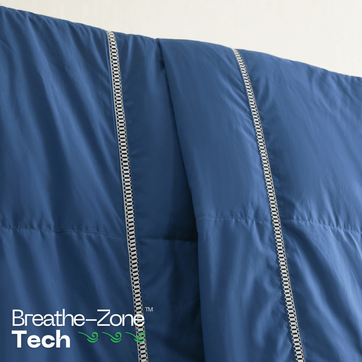 Luxecool™ Cooling Down Comforter + Breathe - Zone™ Tech - Warmy & Tummy