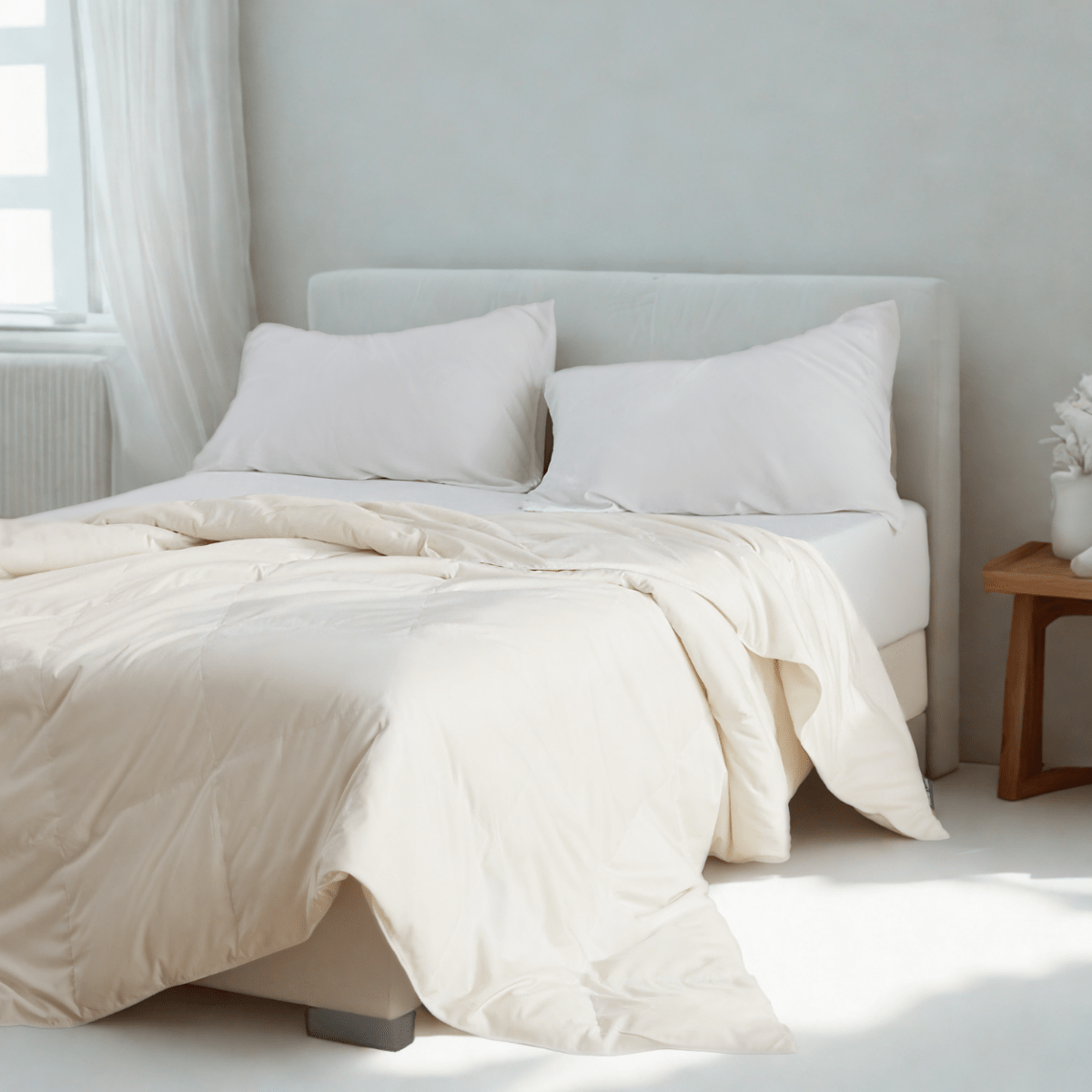 Luxecool™ Cooling Down Comforter + Breathe - Zone™ Tech - Warmy & Tummy