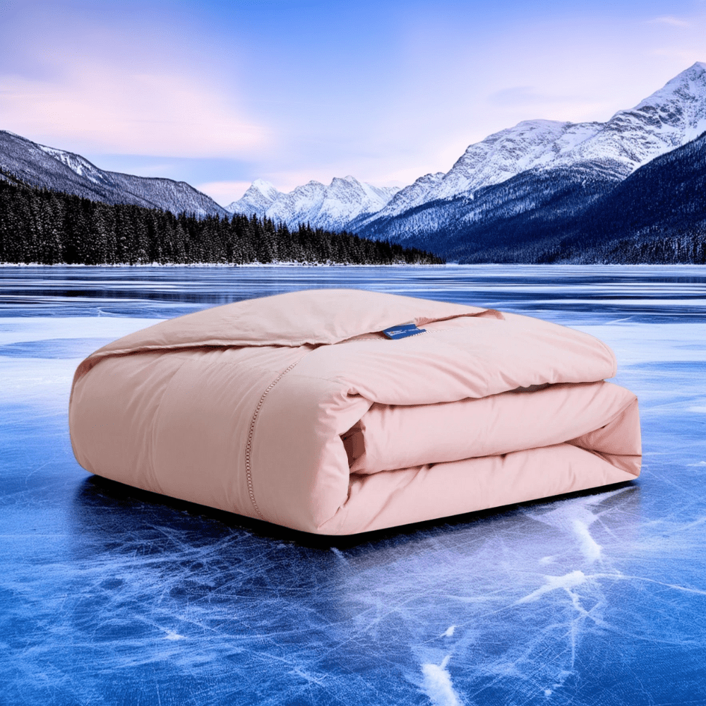 Luxecool™ Cooling Down Comforter + Breathe - Zone™ Tech - Warmy & Tummy