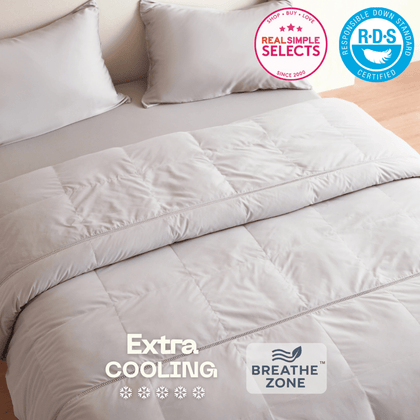 Luxecool™ Ultra - Lightweight Cooling Down Blanket - Warmy & Tummy