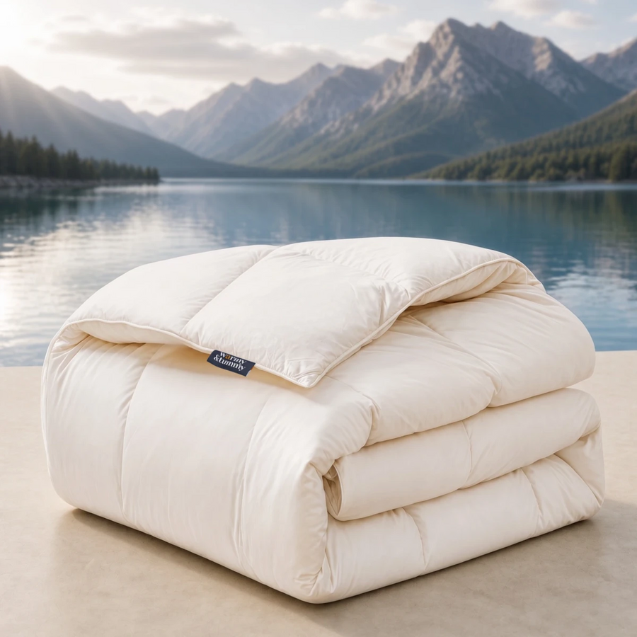 Organic Cotton Goose Down Comforter