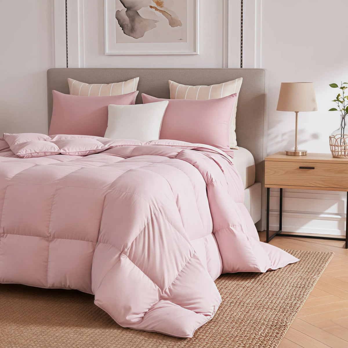 Organic Cotton Goose Down Comforter - Warmy & Tummy