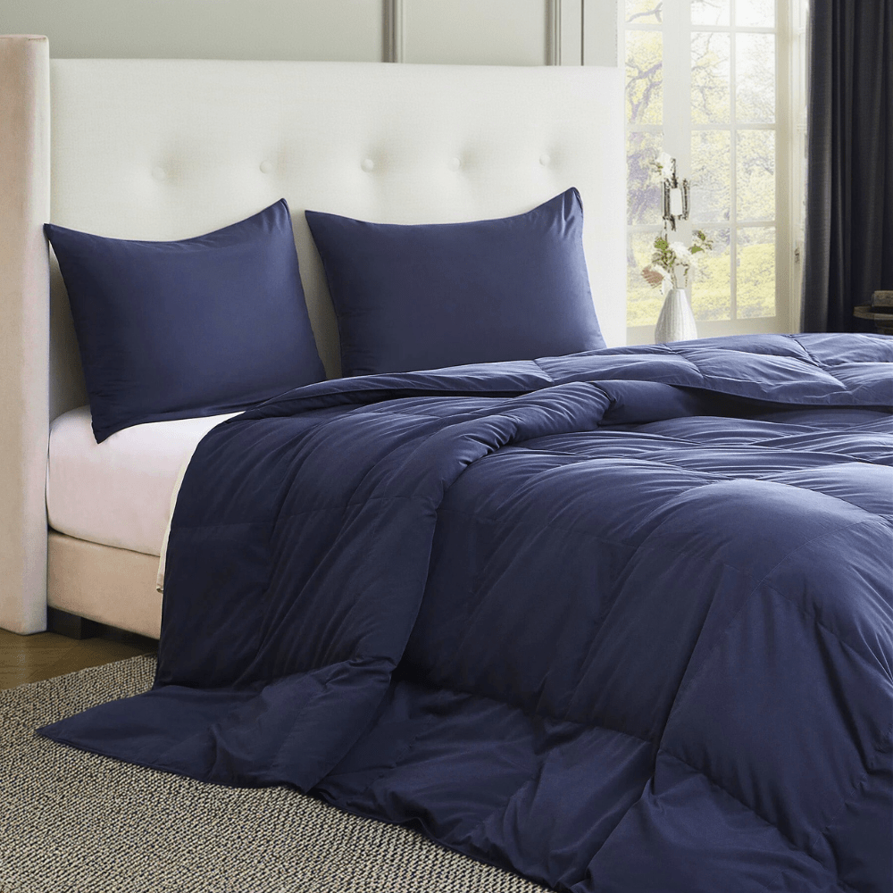Organic Cotton Goose Down Comforter - Warmy & Tummy