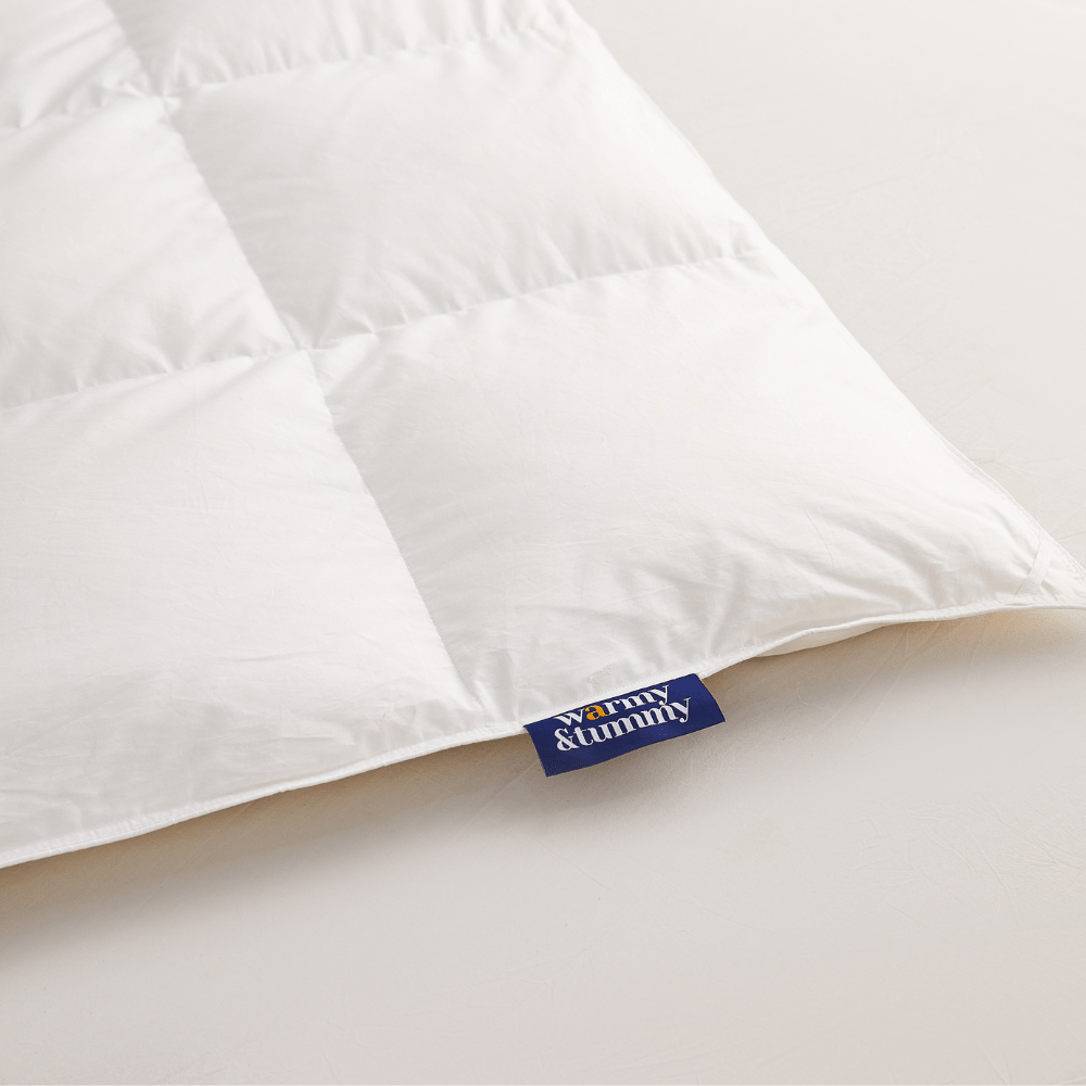 Organic Cotton Goose Down Comforter - Warmy & Tummy