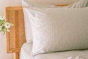 Sateen Organic Cotton Sheet Set + Pillowcases - Warmy & Tummy