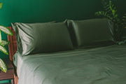 Sateen Organic Cotton Sheet Set + Pillowcases - Warmy & Tummy