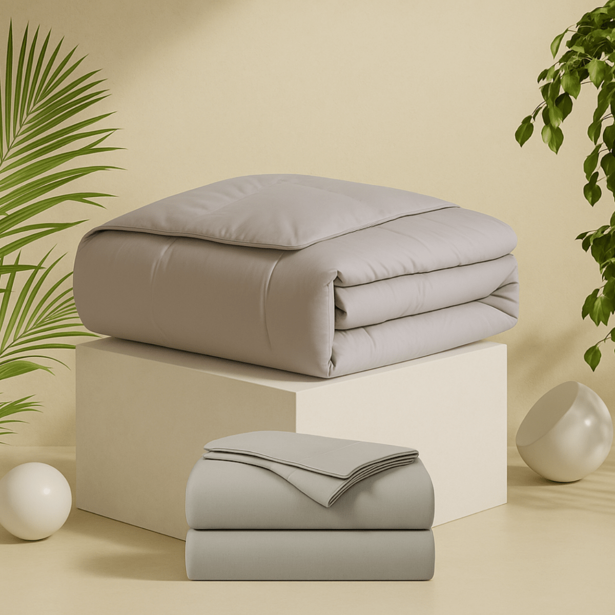 Summer - Breeze Down Comforter (Ultra - Light & All - Natural) - Warmy & Tummy