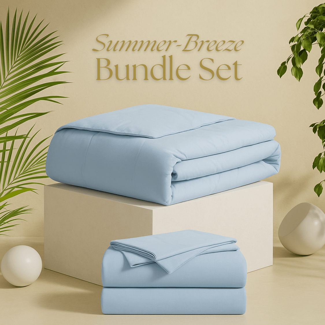 Summer - Breeze Down Comforter (Ultra - Light & All - Natural) - Warmy & Tummy