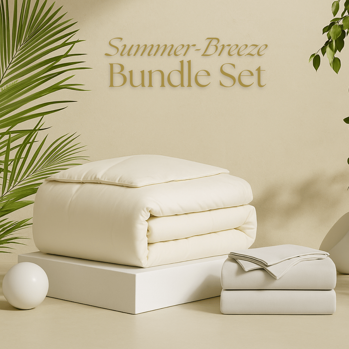 Summer - Breeze Down Comforter (Ultra - Light & All - Natural) - Warmy & Tummy
