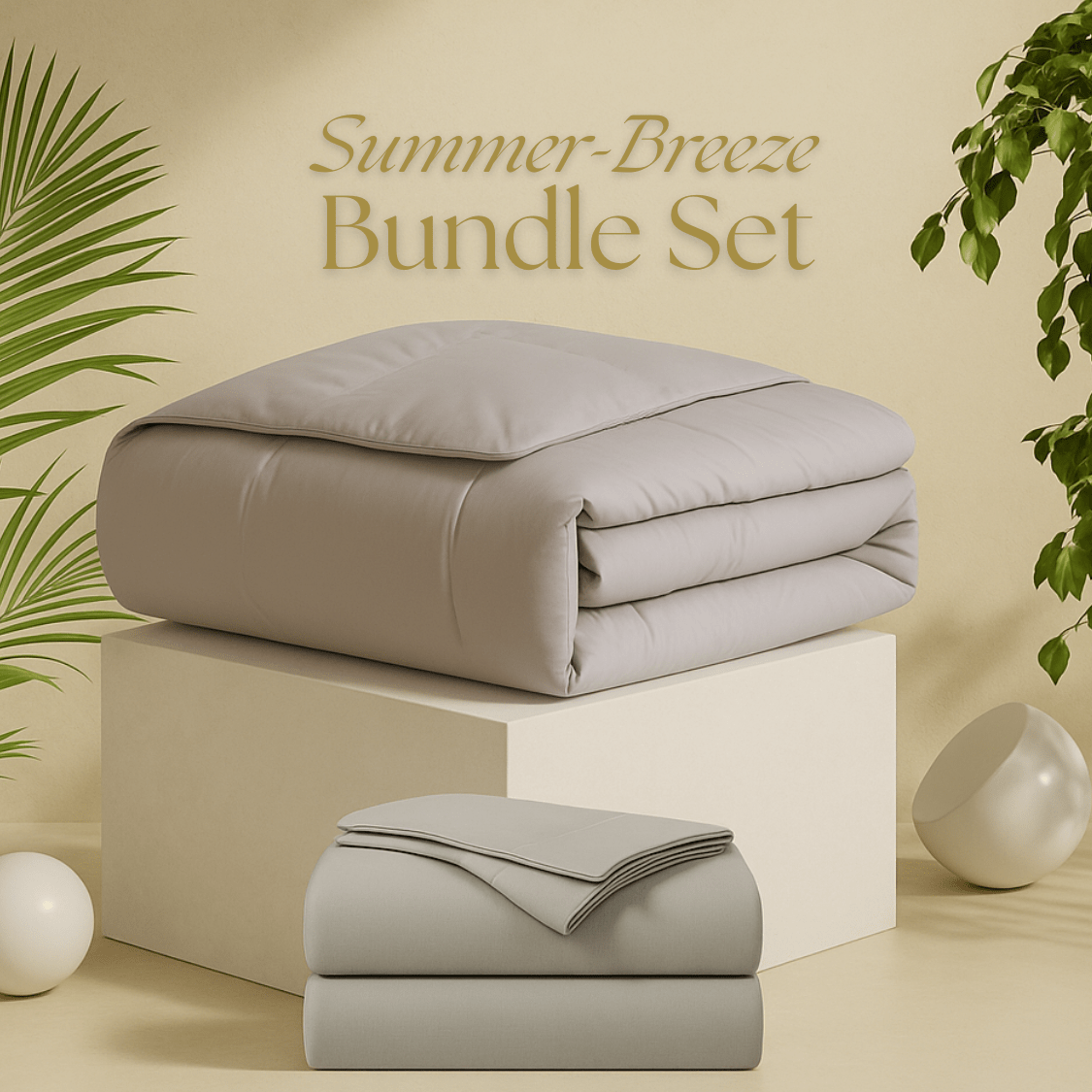 Summer - Breeze Down Comforter (Ultra - Light & All - Natural) - Warmy & Tummy
