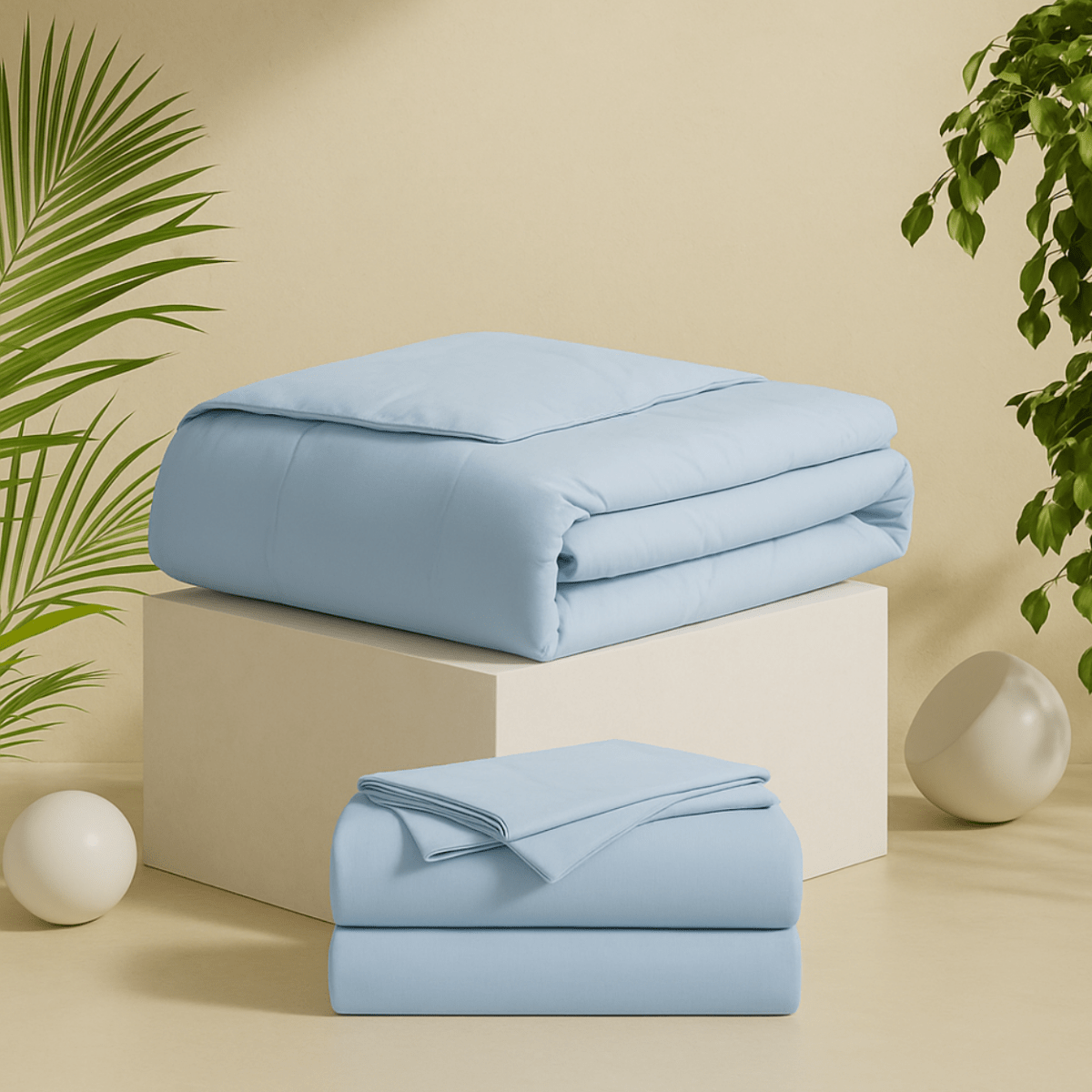 Summer - Breeze Down Comforter (Ultra - Light & All - Natural) - Warmy & Tummy