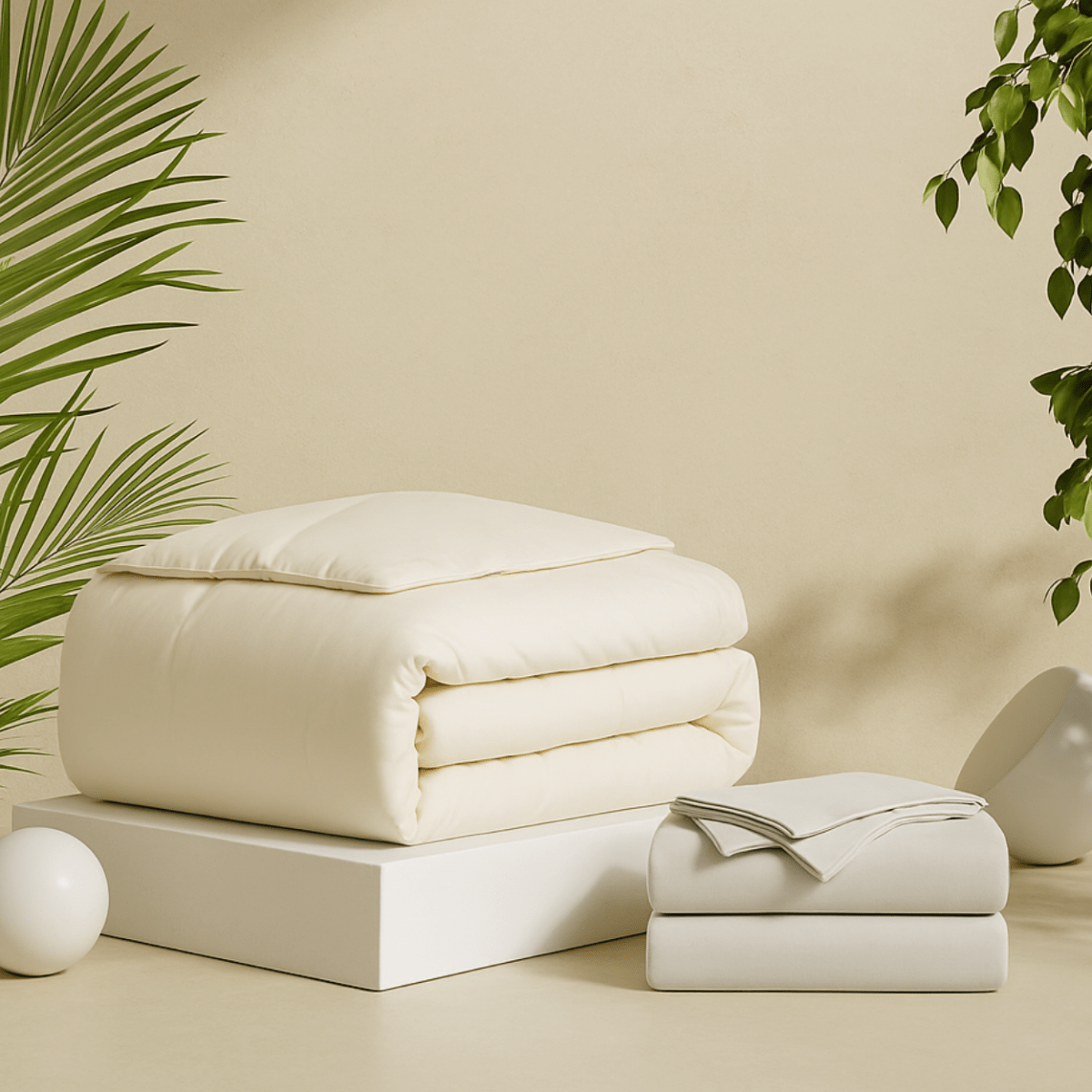 Summer - Breeze Down Comforter (Ultra - Light & All - Natural) - Warmy & Tummy