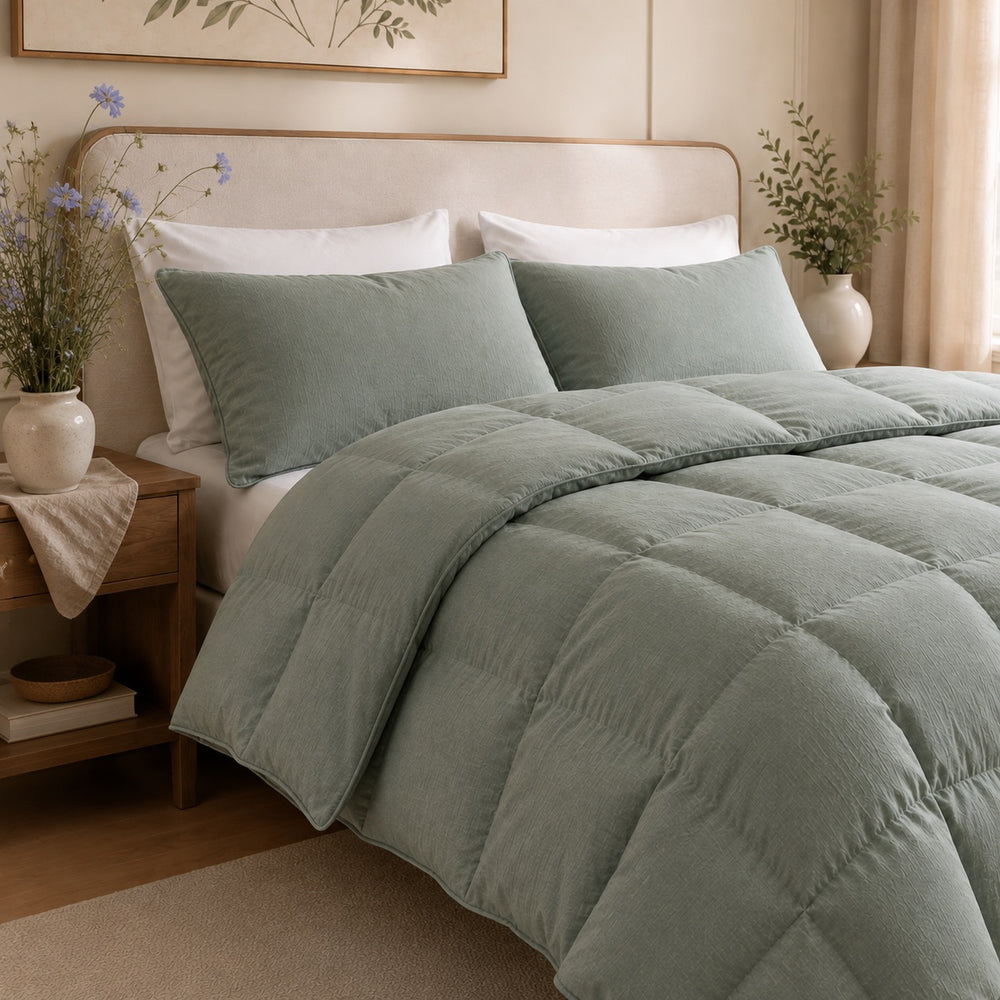 European Linen Goose Down