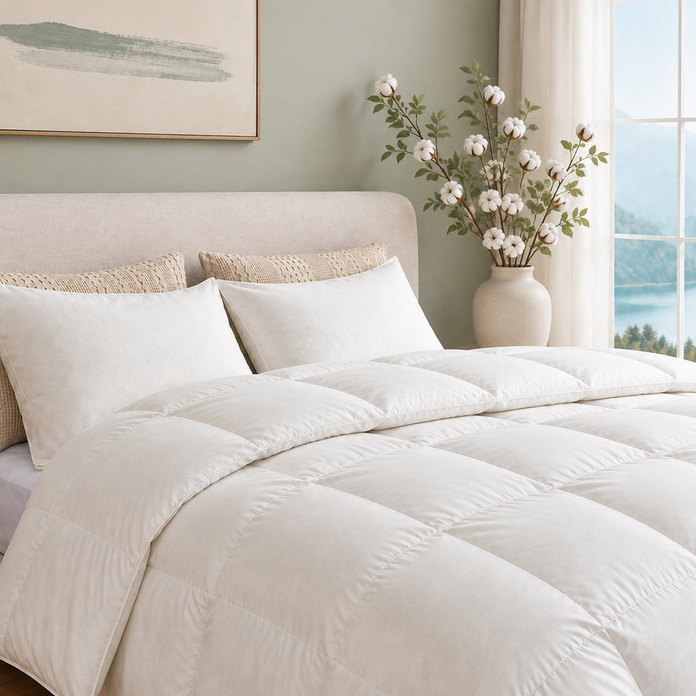 Organic Cotton Goose Down