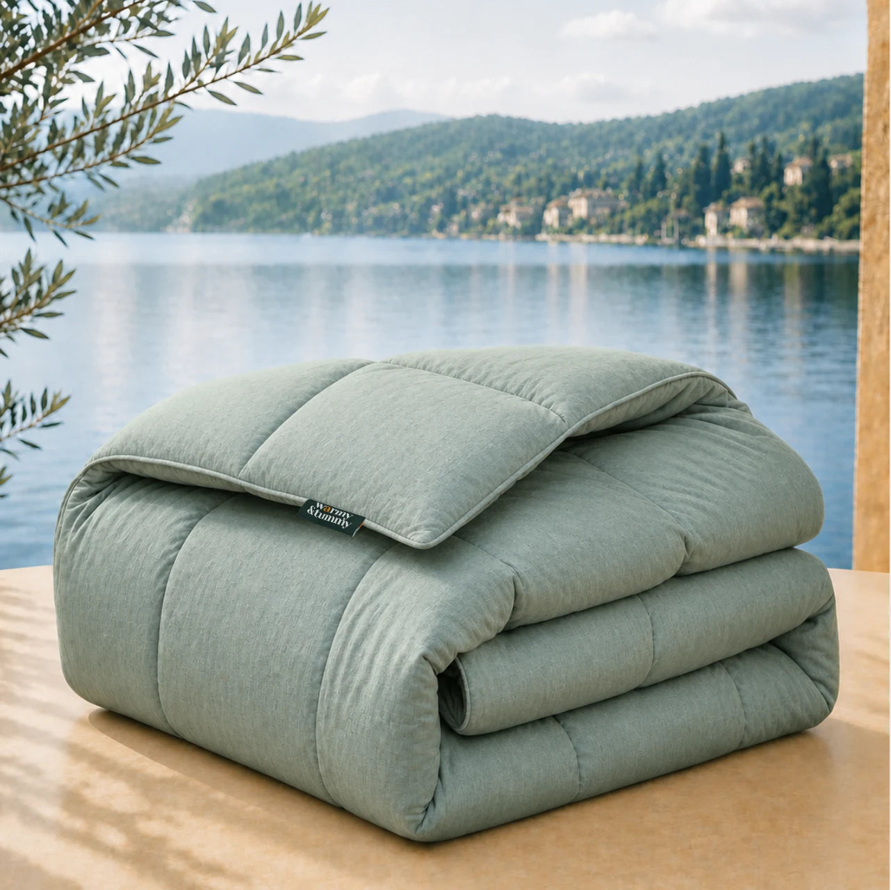 European Linen Down Comforter